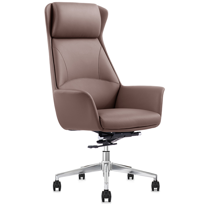 Zhixing Sonya Elegant Executive Chair with Sleek Chrome Base